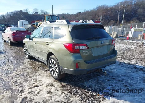 2016 Subaru Outback 2.5I Limited z USA, uszkodzony, nr VIN 4S4BSBNC2G3315310